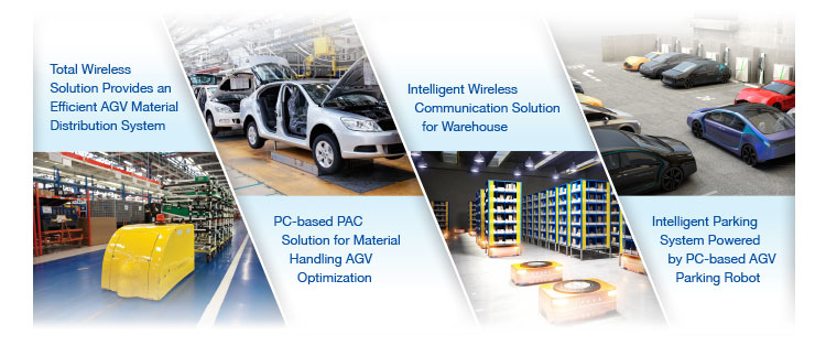 Advantech Wireless AGV Solutions Ideal for Smart Factory and Smart ...