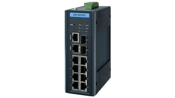 EKI-8510G-2FI SFP Managed TSN Switch