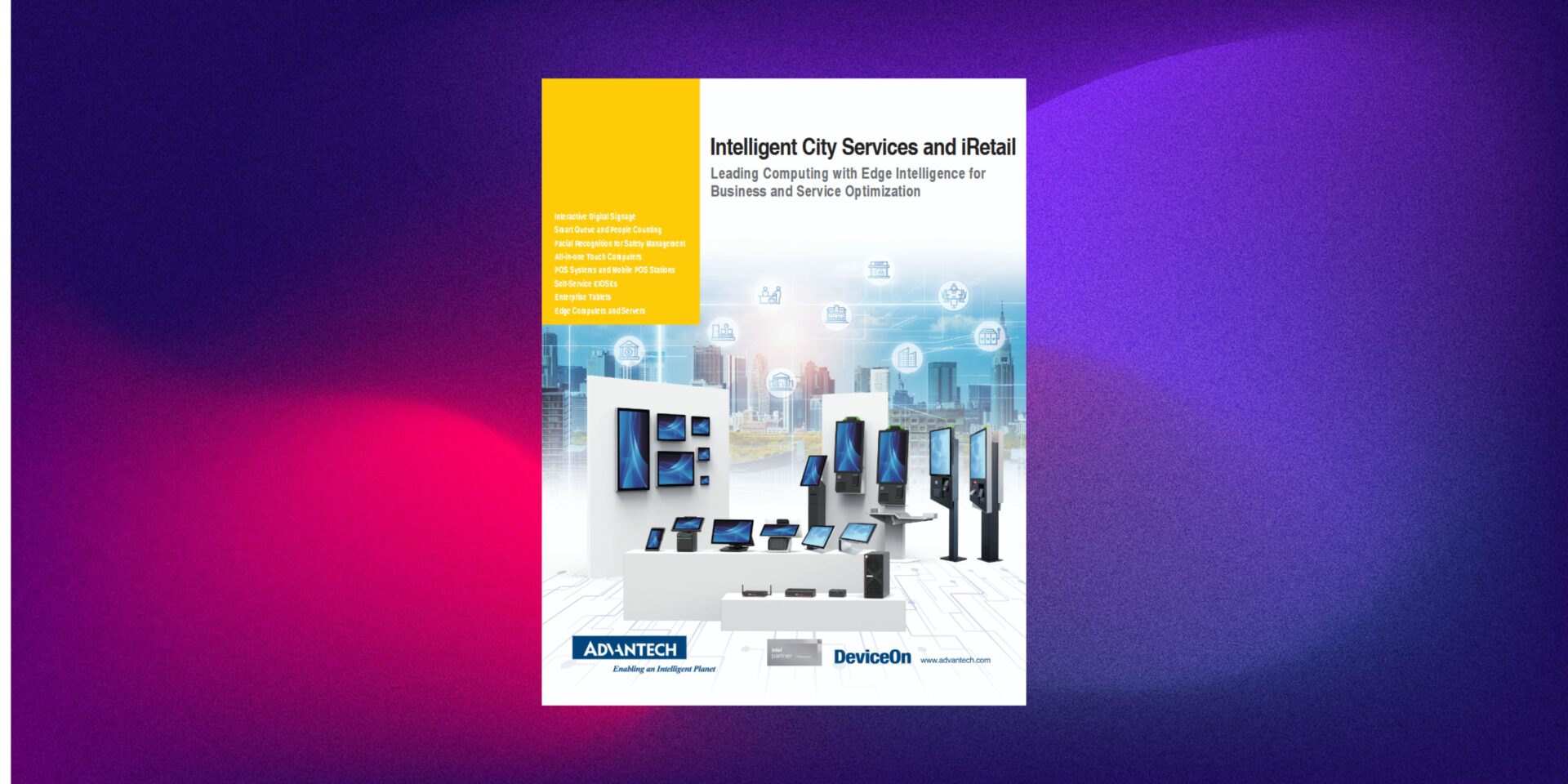 Advantech Intelligent City Services and iRetail