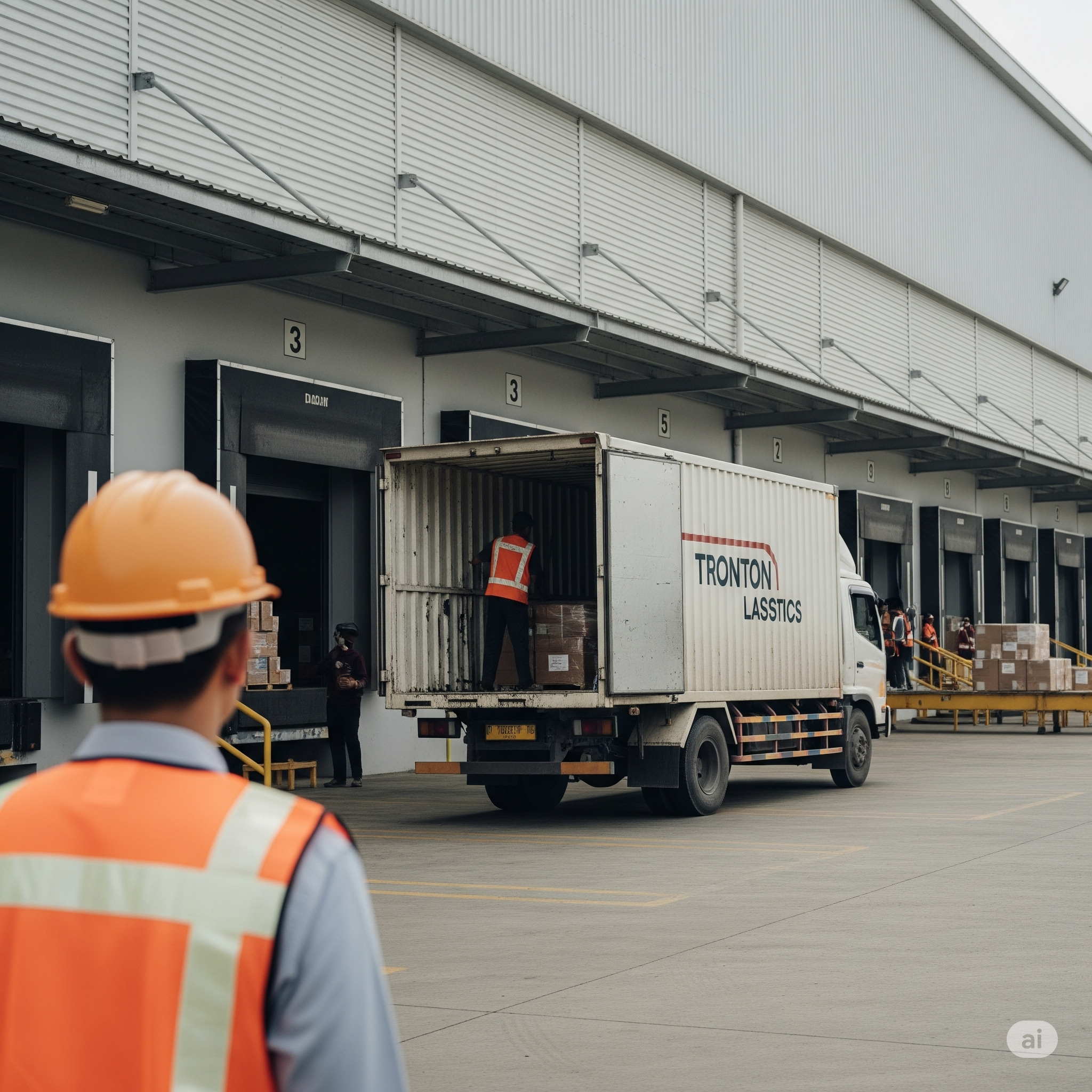 Implementasi Warehouse Gate Otomatis dengan ADAM-6250
